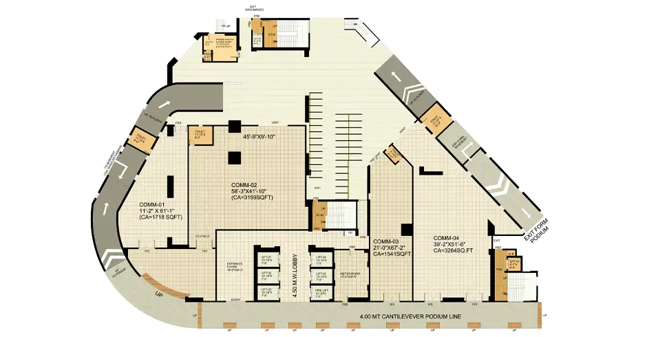 Newa Business Park Digha Layout Plan