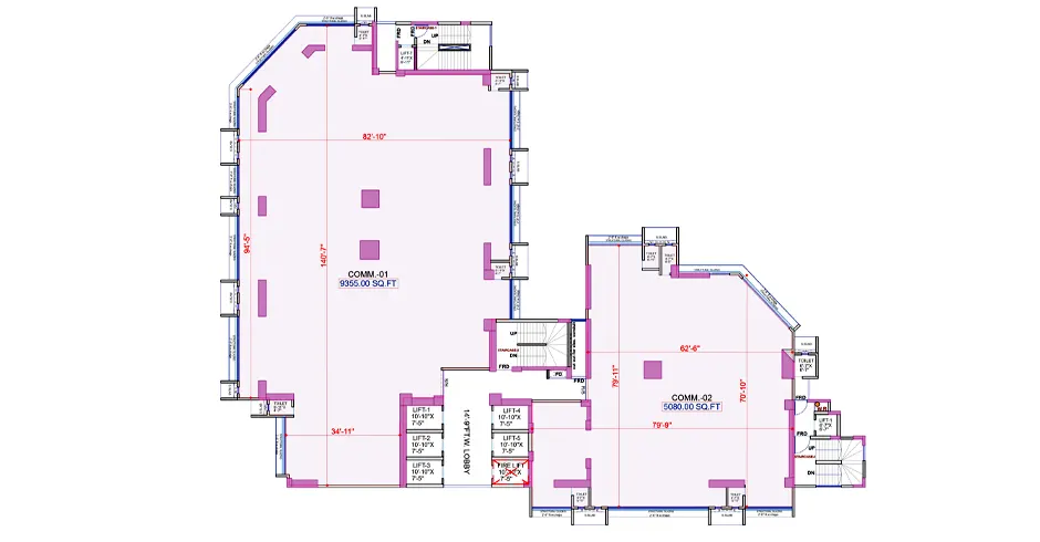 Newa Business Park Digha Parking Layout Plan
